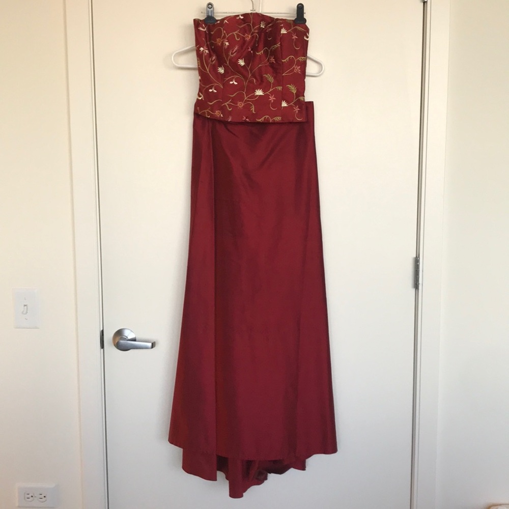 Designer 3 Pc Prom Evening Gown Set